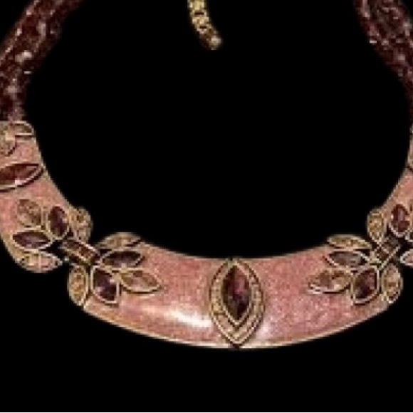 Heidi Daus “ Pretty & Polished” Collar Necklace Hallmarked 20” - Picture 5 of 9